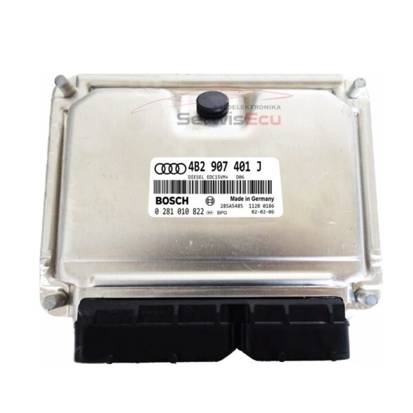 KOMPUTER ECU AUDI A6 2.5 0281010822 4B2907401J