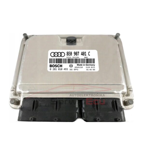 KOMPUTER ECU AUDI A6 8E0907401C 0281010493