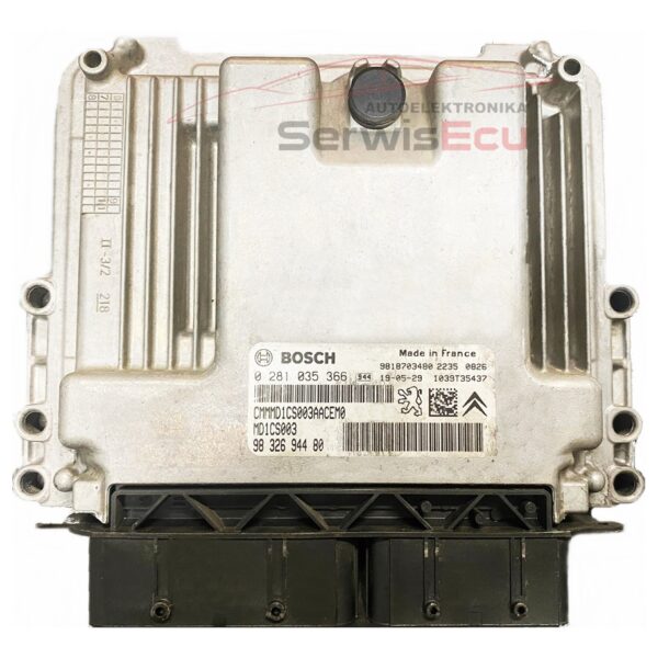 KOMPUTER ECU CITROEN 0281035366 9832694480