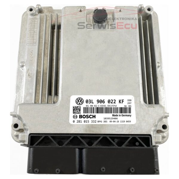 ECU VW GOLF 03L906022KF 0281015332 PLUG AND PLAY