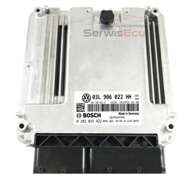ECU VW TIGUAN 03L906022HH 0281015422 PLUG&PLAY