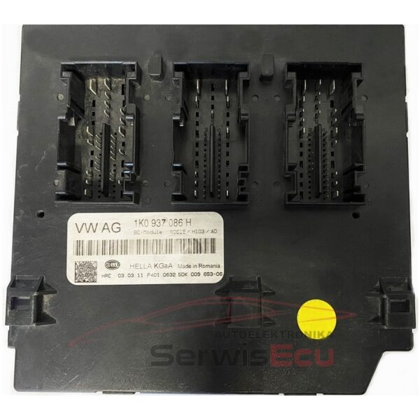 MODUŁ KOMFORTU VW 1K0937086H 5DK009653-06