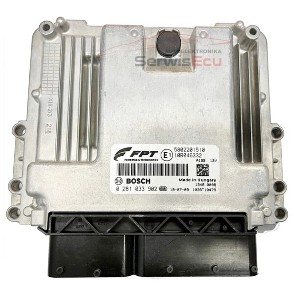 KOMPUTER ECU IVECO DAILY 2.3 0281033902 5802201510 NOWY