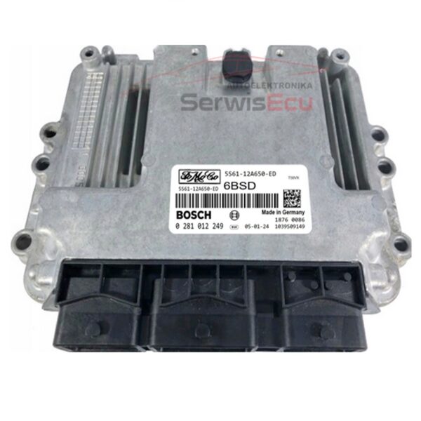 ECU FORD FIESTA 1.6 0281012249 5S61-12A650-ED 6BSD