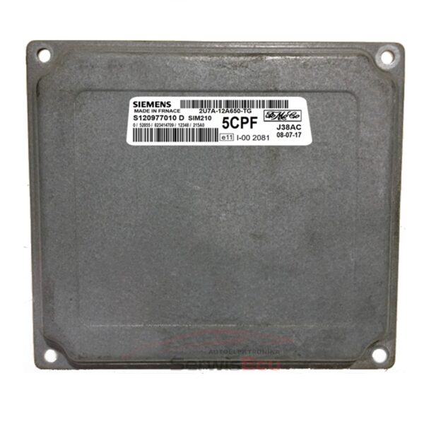 ECU FORD 1.4 5CPF 2U7A-12A650-TG S120977010D