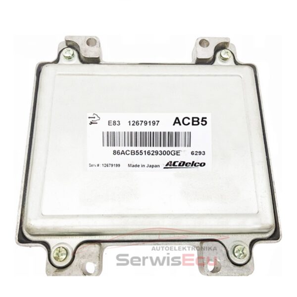 KOMPUTER ECU OPEL CORSA E 1.4 12679197 ACB5