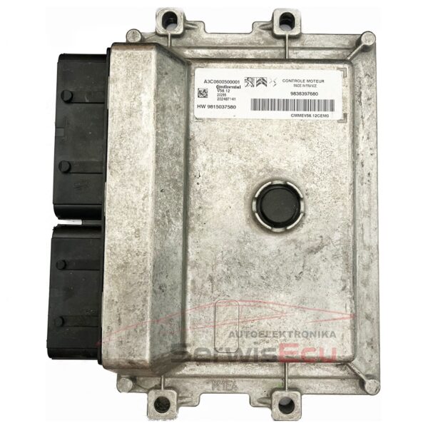 ECU PEUGEOT 9815037580 9838397680 A3C0600500001