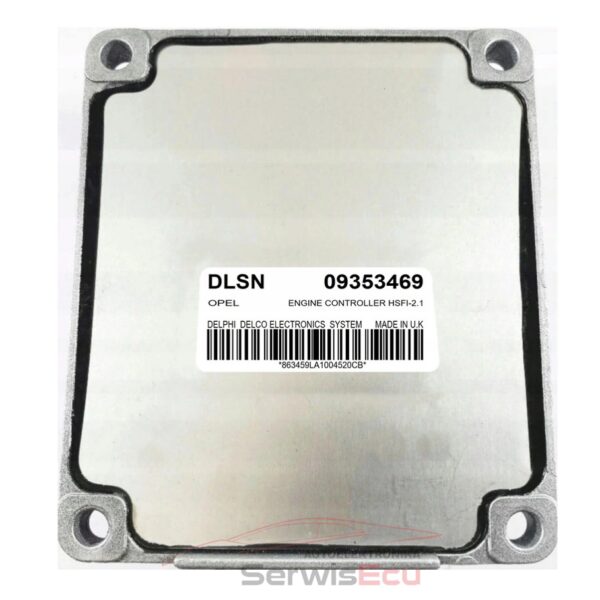 NAPRAWA ECU OPEL CORSA 1.4 HSFI2.1 DLSN 09353469