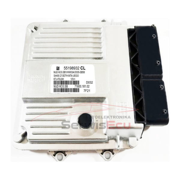 NAPRAWA ECU OPEL CORSA D 55198932 CL MJD603.SB