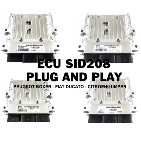 NAPRAWA ECU SID208 BOXER DUCATO JUMPER 2.2