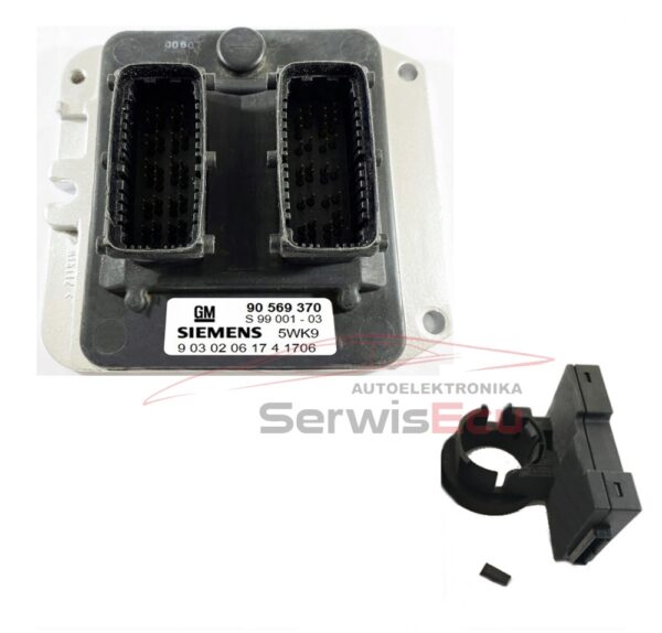 KOMPLET ECU OPEL VECTRA B 1.8 90569370 X18XE1