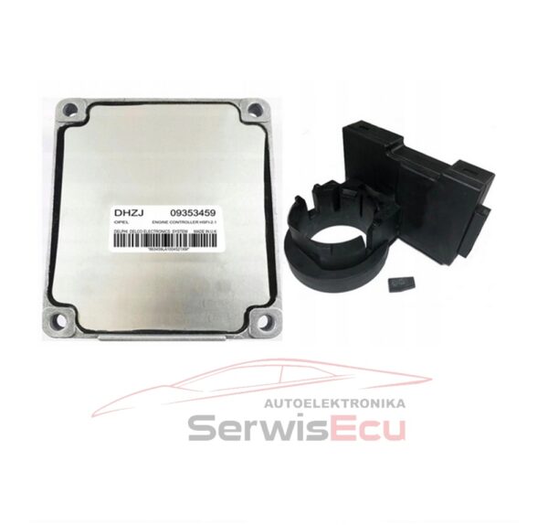 KOMPLET ECU OPEL ASTRA HSFI2.1 1.4 DHZJ 09353459 CZYSTY