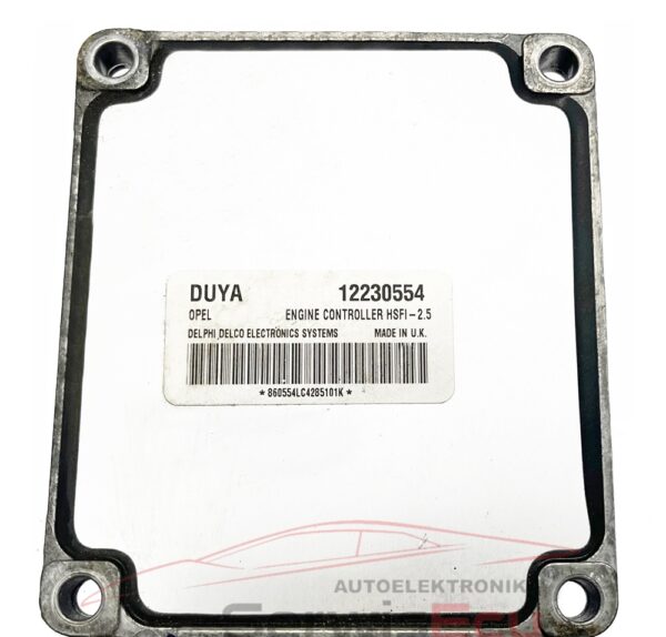 NAPRAWA ECU OPEL MERIVA 1.6 HSFI-2.5 DUYA 12230554