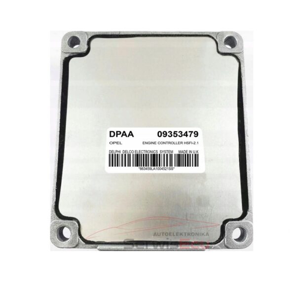 KOMPUTER ECU OPEL ASTRA HSFI2.1 DPAA 09353479 CZYSTY