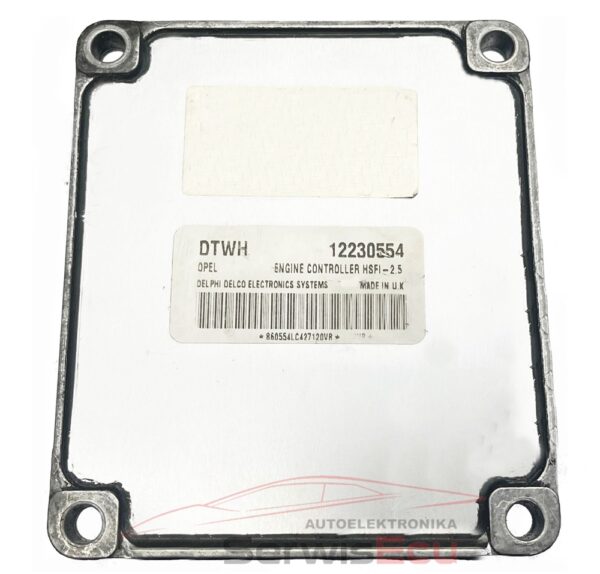 NAPRAWA ECU OPEL MERIVA 1.6 HSFI-2.5 DTWH 12230554