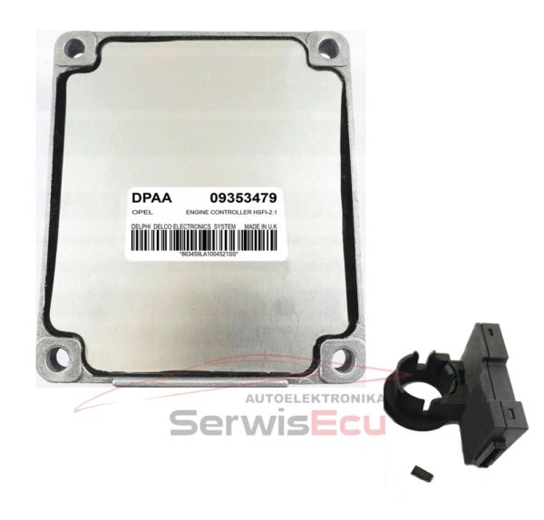 KOMPLET ECU OPEL ASTRA HSFI2.1 DPAA 09353479