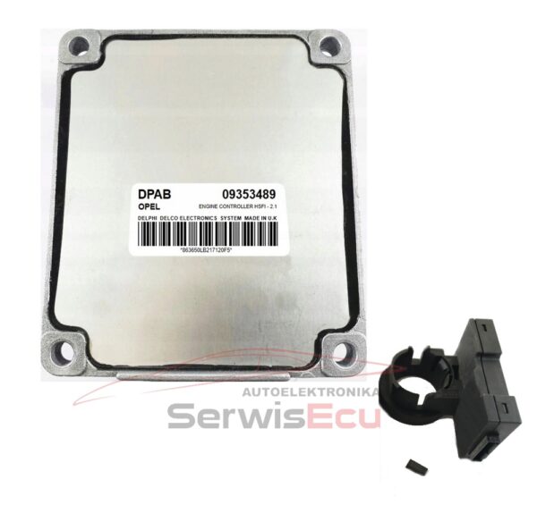 KOMPLET ECU OPEL ASTRA HSFI2.1 09353489 DPAB