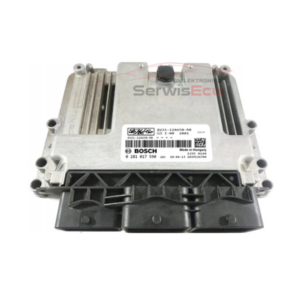 ECU FORD FIESTA 1.6 TDCI AV21-12A650-RB 0281017590