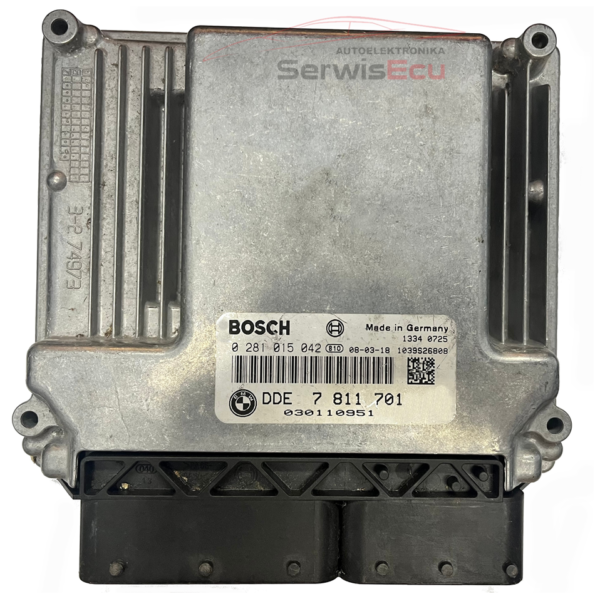 ECU BMW 1 3 2.0 E81 E87 DDE7811701 0281015042