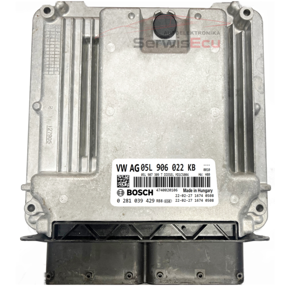 ECU SKODA VW AUDI MD1CS004 05L906022KB 0281039429