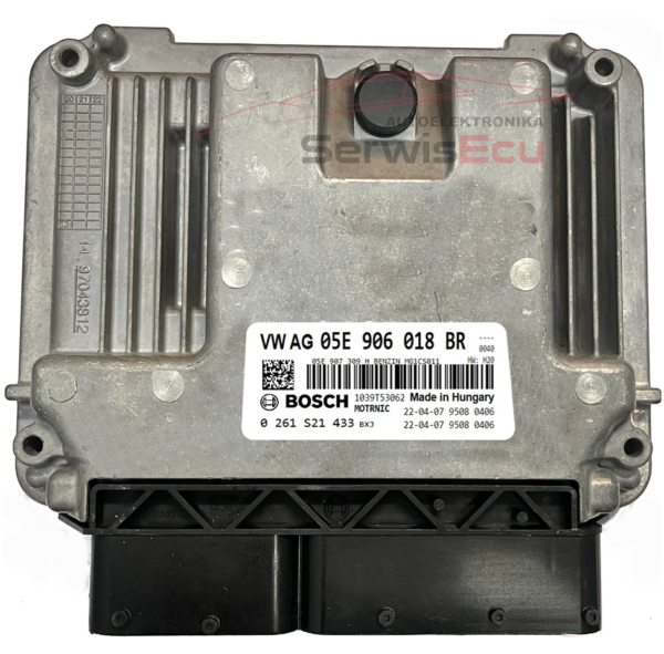 ECU VAG SKODA VW AUDI 05E906018BR 0261S21433 NOWY
