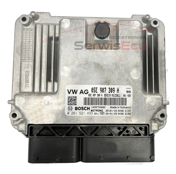 ECU VW PASSAT 1.5 TSI 05E907309H 0261S21433 NOWY