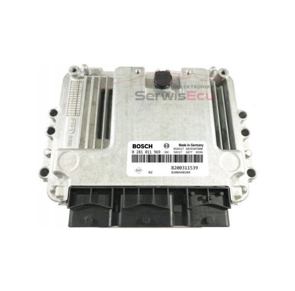 ECU RENAULT LAGUNA 1.9DCI 0281011969 8200311539