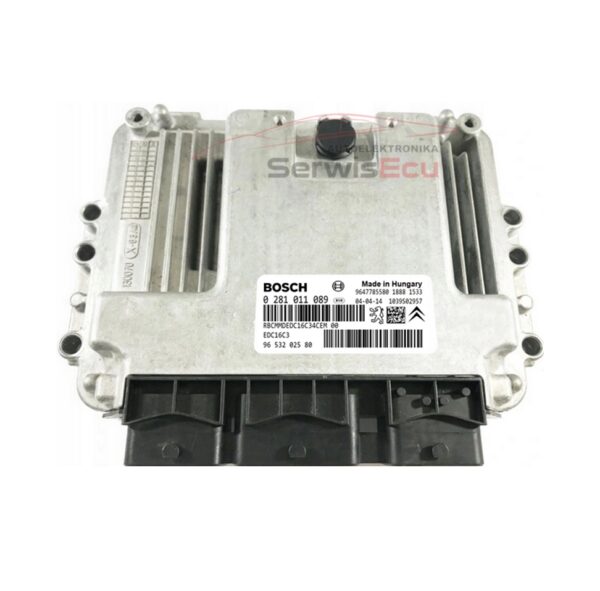 KOMPUTER PEUGEOT 206 0281011089 9653202580