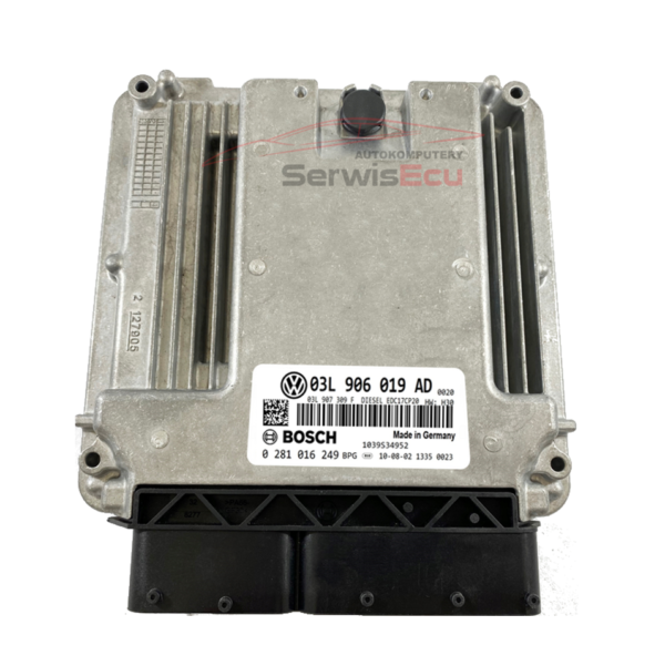 KOMPUTER ECU VW PASSAT 03L906019AD 0281016249