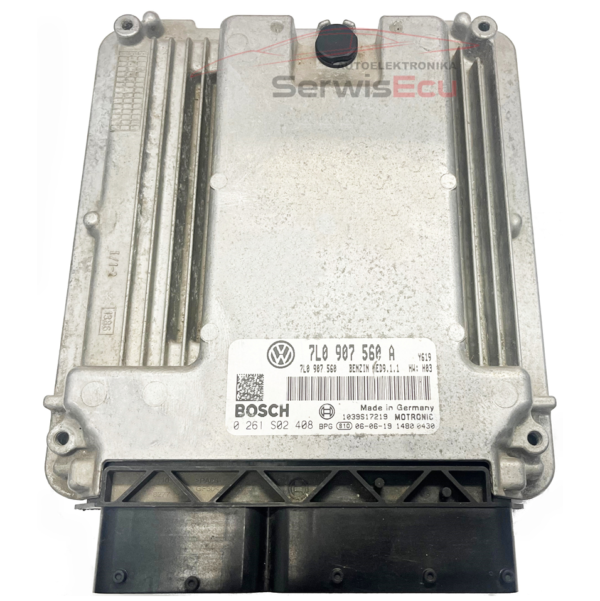 ECU VW TOUAREG 4.2 7L0907560A 0261S02408 MED9.1.1