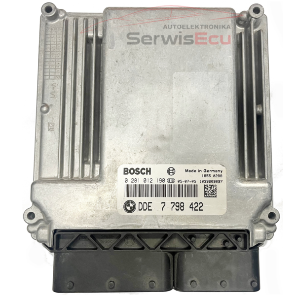 KOMPUTER ECU BMW E60 2.0 DDE7798422 0281012190