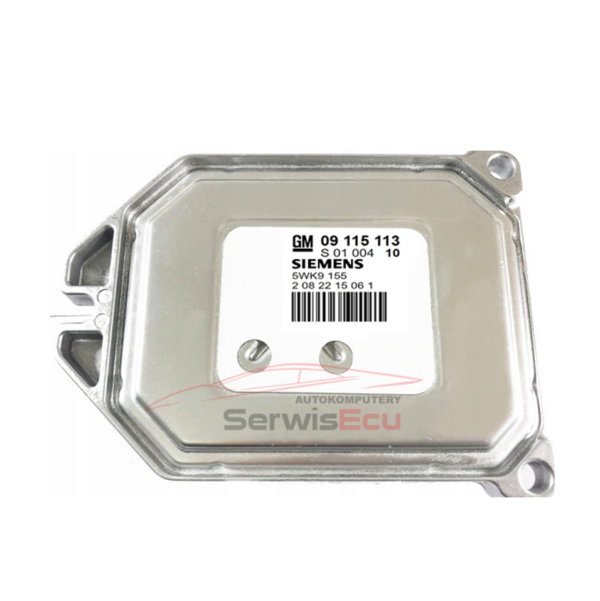 ECU CORSA C 1.8 Z18XE 09115113 5WK9155 CZYSTY