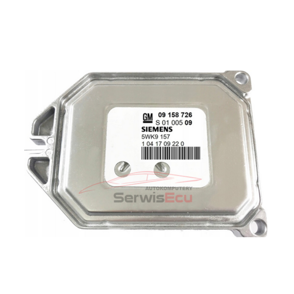 ECU ZAFIRA 1.8 Z18XE 09158726 5WK9157 CZYSTY