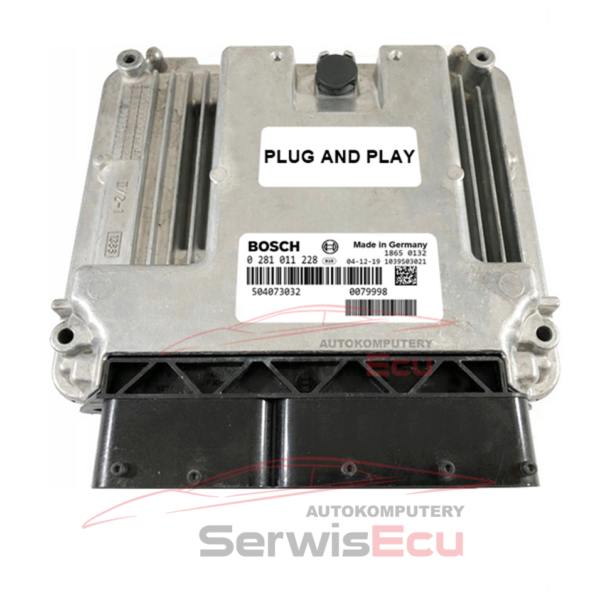 KOMPUTER ECU IVECO DAILY 2.8 0281011228 504073032 PLUG&PLAY NOWY