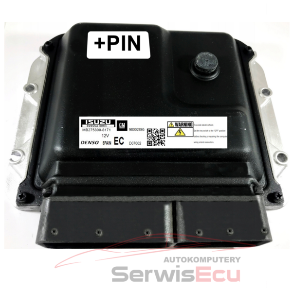 ECU OPEL 8980028954 MB275800-8171 98002895 +PIN