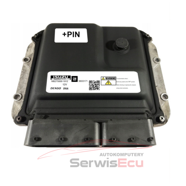 KOMPUTER OPEL 1.7 98003171 MB275800-1012 +PIN