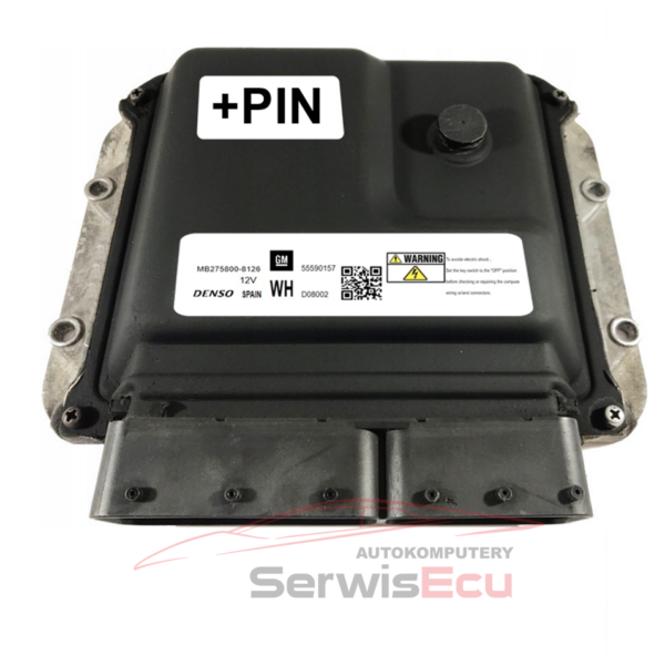 ECU OPEL ASTRA 1.7 WH MB275800-8126 55590157 +PIN