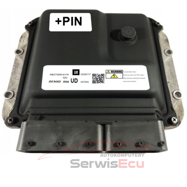ECU OPEL ZAFIRA B 1.7 55590117 MB275800-8179 +PIN