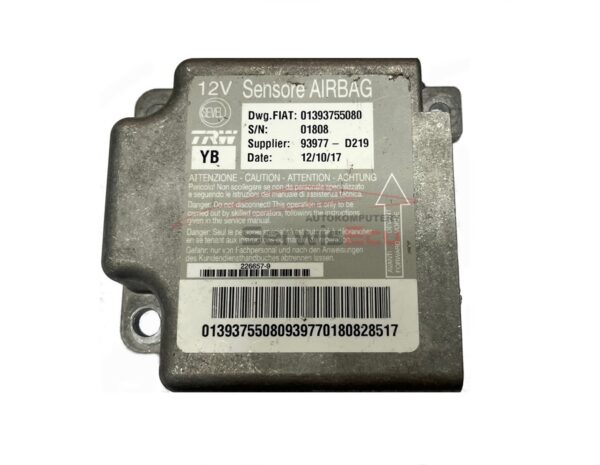 SENSOR AIRBAG FIAT 2.2 01394333080 93977-D219