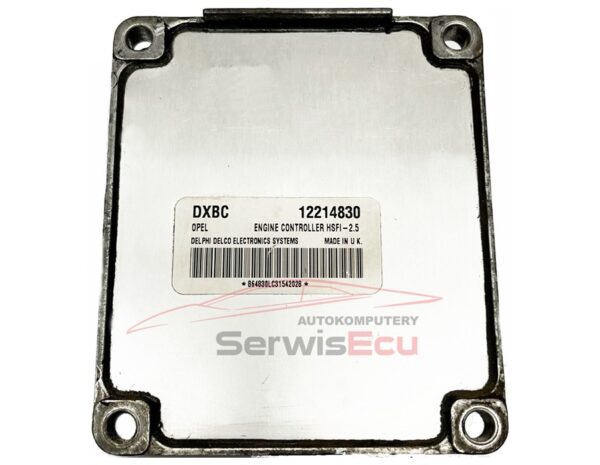 ECU OPEL MERIVA 1.6 16V DXBC 12214830 CZYSTY