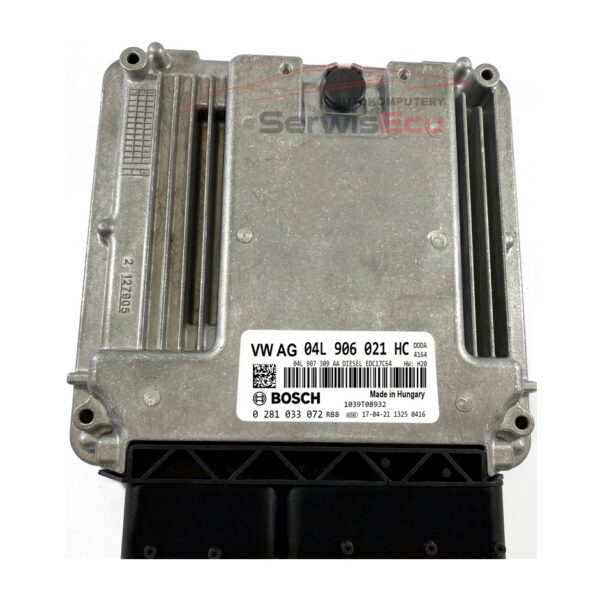 ECU AUDI 2.0 DDDA 04L906021HC 0281033072 EDC17C64