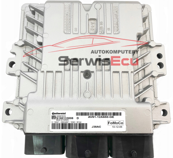 ECU FORD C-MAX 1.6 TDCI AV6112A650GE S180133008D