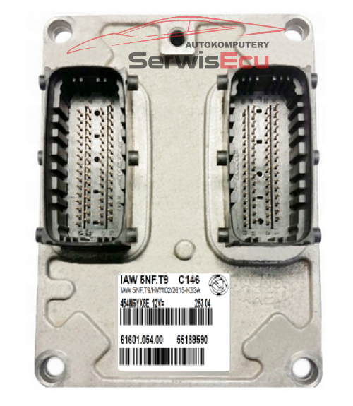 ECU FIAT STILO IAW5NF.T9 55189590 PLUG&PLAY