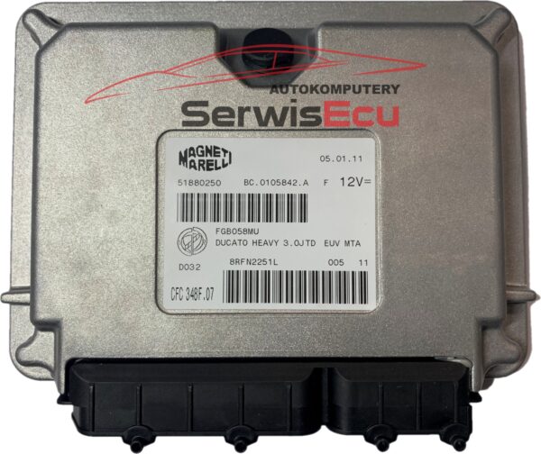 STEROWNIK SKRZYNI FIAT DUCATO 3.0 51880250 CFC348F.07 NOWY