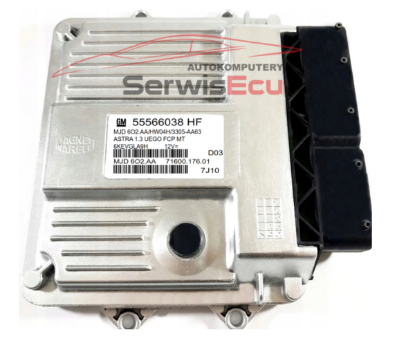 KOMPUTER ECU ASTRA 55566038 HF MJD6O2.AA + PIN