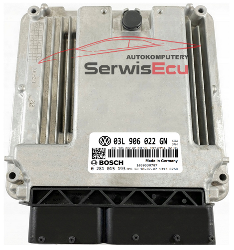 STEROWNIK ECU SEAT LEON 2.0 03L906022GN 0281015193 PLUG&PLAY