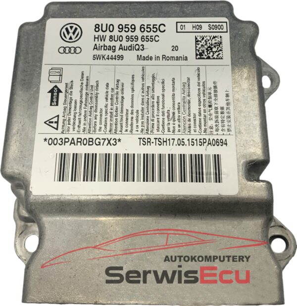 SENSOR AIRBAG AUDIQ3 8U0959655C 5WK44499