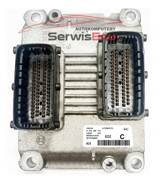 KOMPUTER ECU ALFA ROMEO 0261206715 00468153630