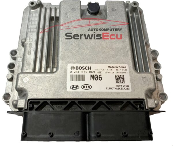 ECU HYUNDAI SANTA 2.2 0281035069 391F0-2FED0