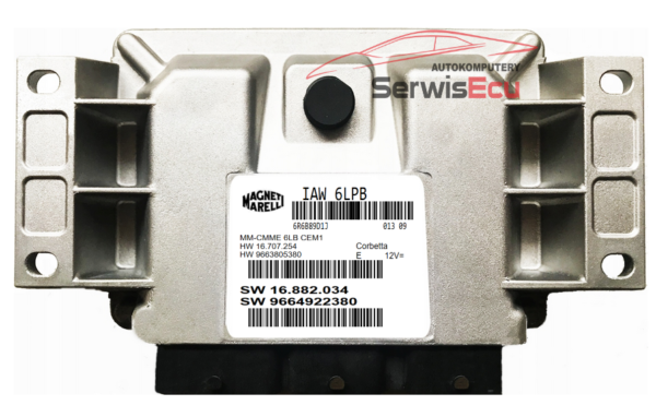 ECU PEUGEOT 1.8 IAW6LPB 9664922380 9663805380